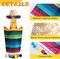 6 Set Mexico Mini Sombrero Hats and Beer Poncho, Cinco De Mayo Mini Sombrero and Serape with Tiny Balls, Mexican Style Bottle Covers for Carnival Themed Party Decorations